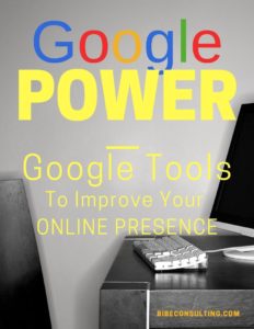 google POWER google tools