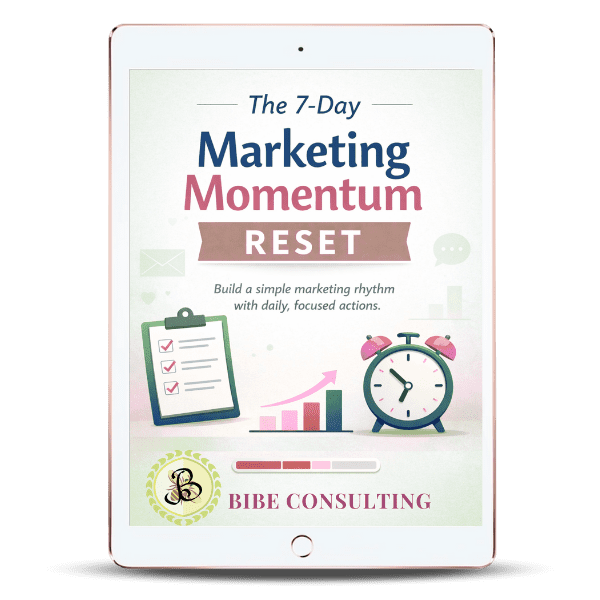7 day Marketing Momentum Reset
