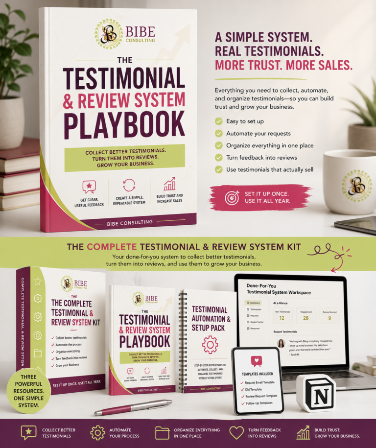 Complete Testimonial and review system kit